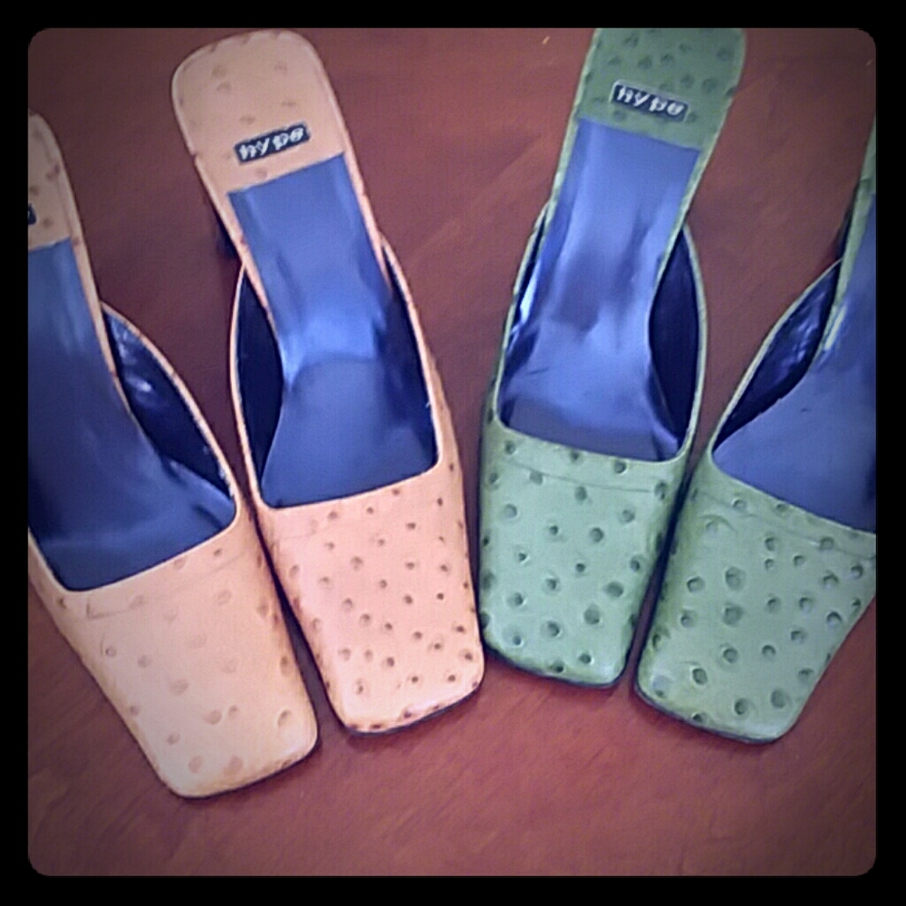 hype Ostrich  ladies shoes